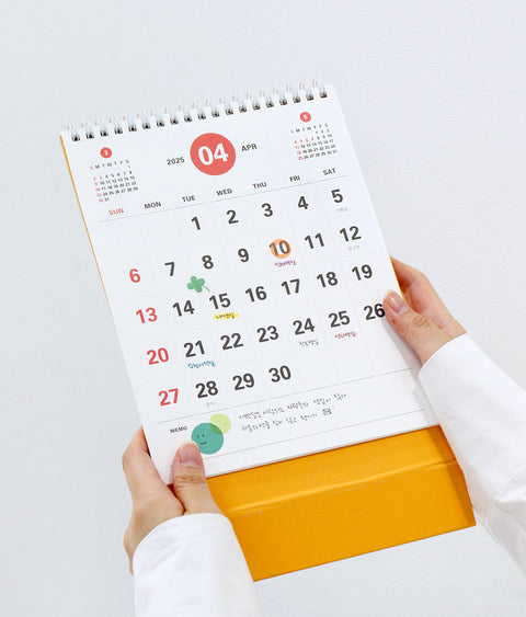 2025 PRISM Desk Calendar _ Vertical