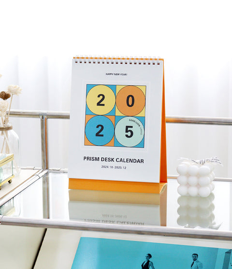 2025 PRISM Desk Calendar _ Vertical