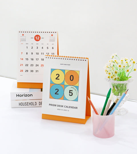 2025 PRISM Desk Calendar _ Vertical