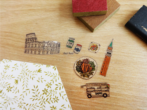 Planner Stickers [1047 roman holiday]