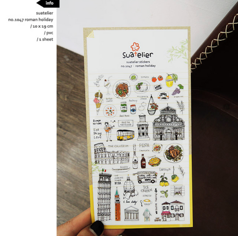 Planner Stickers [1047 roman holiday]