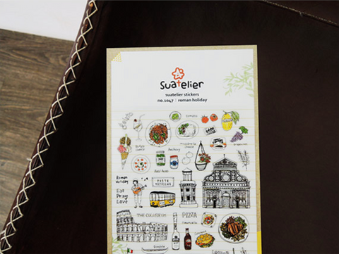 Planner Stickers [1047 roman holiday]