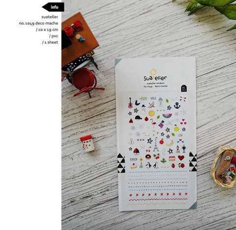 Planner Stickers [1049 deco mache]