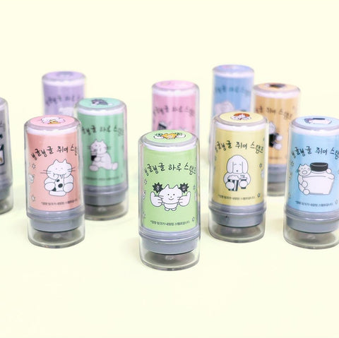 Round and round Diary Deco Stamp [20types]