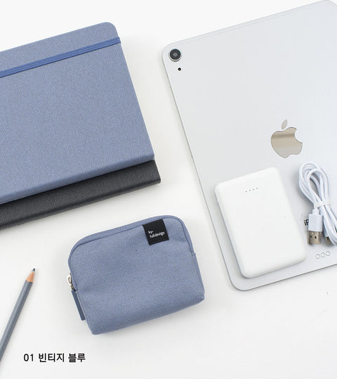 Multi Pocket Mini Pouch v.5 [5colors] | Daily Pouch | Makeup Pouch