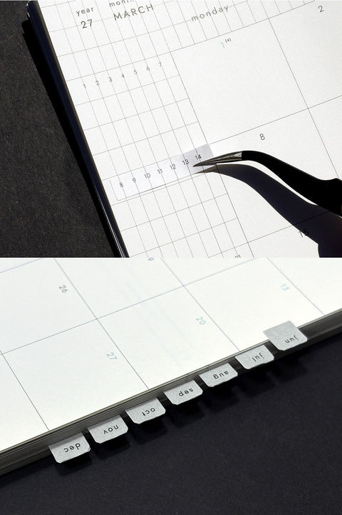 2027 Opening Sequence Weekly Planner [6types] | Weekly Diary