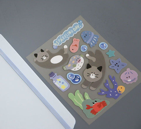 GGU GGU Deco Sticker Pack ver.8 | 6sheets