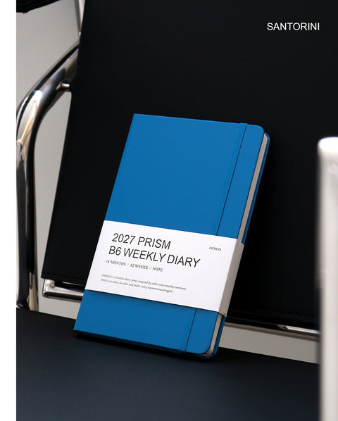2027 PRISM B6 Weekly Diary [12colors] | Weekly Planner