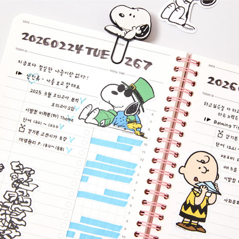 Peanuts Tin Case Stickers Pack ver.2