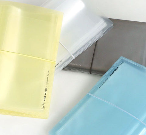 Collect Ticket Book [4colors] | Ticket Scrapbook | Pocket Album