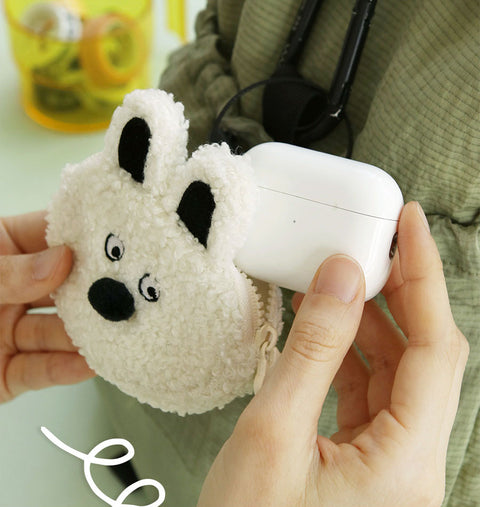 Doodle Key Ring Pouch [4types] | AirPods Case