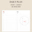 2026 Official Daily Diary Time Planner B6 [6colors] | Daily Diary 2026