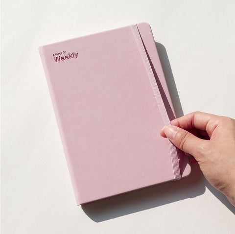 2026 A Piece of Weekly Planner [5colors]