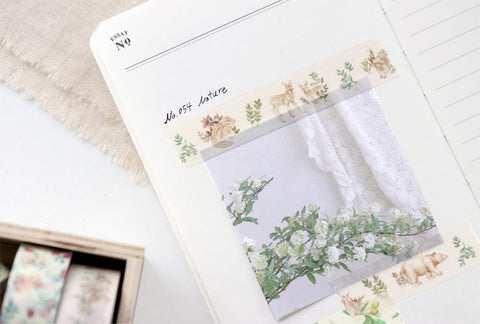 FLOWER Masking Tape [6types]