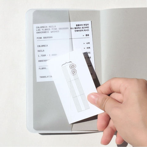 A Piece Of Point Line Notebook [5colors]