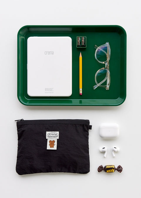 momossi All Smile Square Pouch [4colors] | Daily Pouch