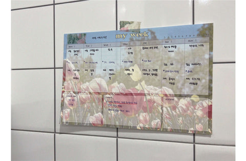 My Week Memo Pad [2types] | Weekly Notepad