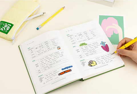Little Things Self Care Daily Diary ver.4 _ 6months [3types]