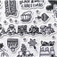 Christmas Line Seal Sticker | Deco Sticker