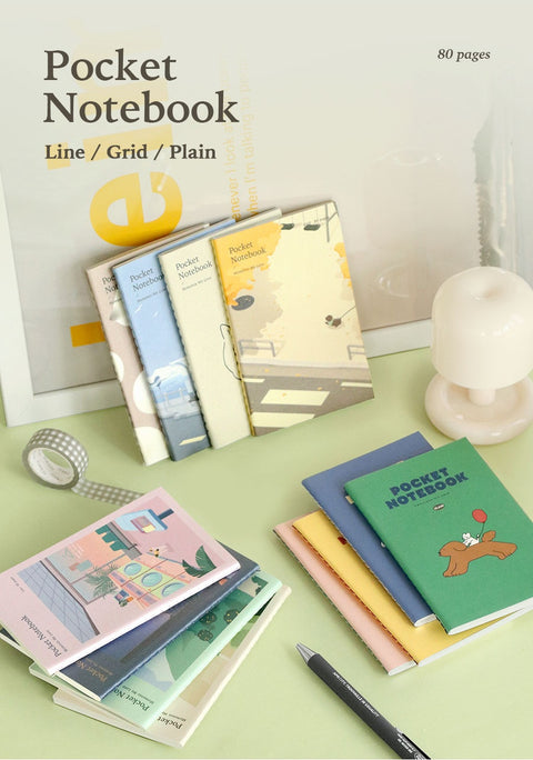 Pocket Notebook v.3 _ Line [4types]