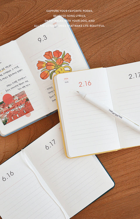 2026 PRISM 365 Daily Planner [6colors]