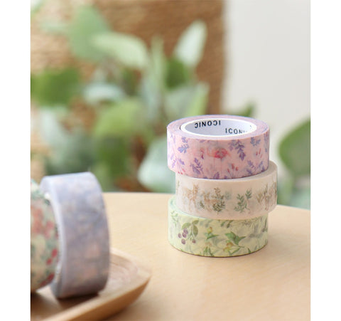 FLOWER Masking Tape [6types]