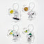 Peanuts Acrylic Key Ring [4types] | Snoopy