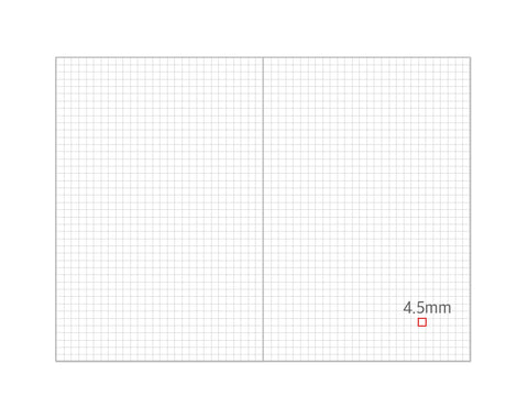 PRISM 280 Grid Notebook B6 [8colors]