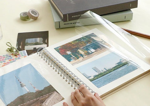 Piece of Moment Self-Adhesive Photo Album [6colors] | Sticky Photo Album