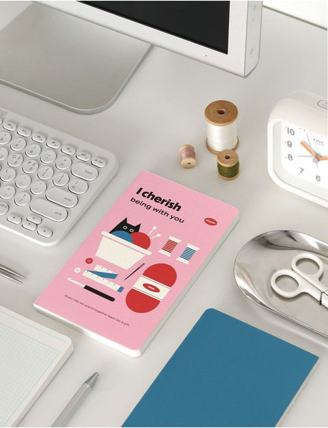 Slow B6 Grid Notebook [4types] | Squared Notebook