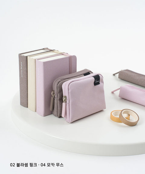 Multi Pocket Mini Pouch v.5 [5colors] | Daily Pouch | Makeup Pouch