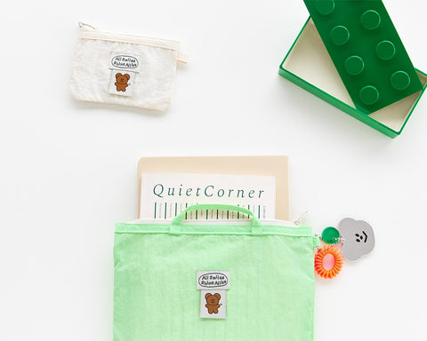 momossi All Smile Handle Pouch [4colors]