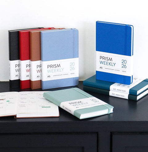 2026 PRISM A5 Weekly Diary [8colors] | Weekly Planner