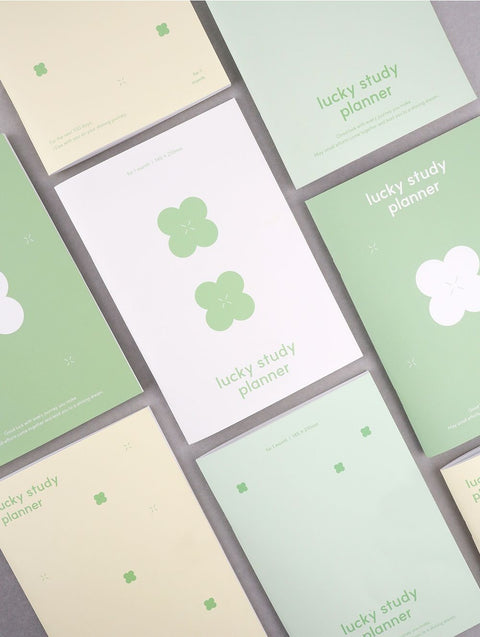Lucky Study Planner for 1 month ver.2 [4types]