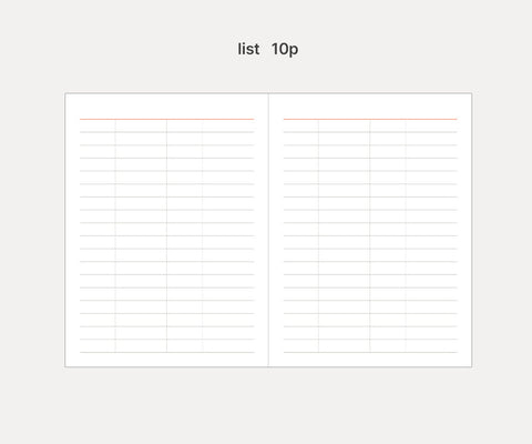 2026 Agenda Weekly Planner S [8colors]