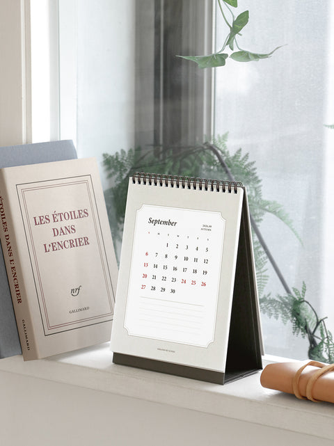 2026 Desk Calendar | Desk Scheduler 2026