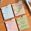 Freestyle Index Pad Mini 3 Holes Inserts [17types] | 3 Ring Diary Inserts