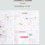 2026 Journal J. Weekly Planner B6 [7colors]