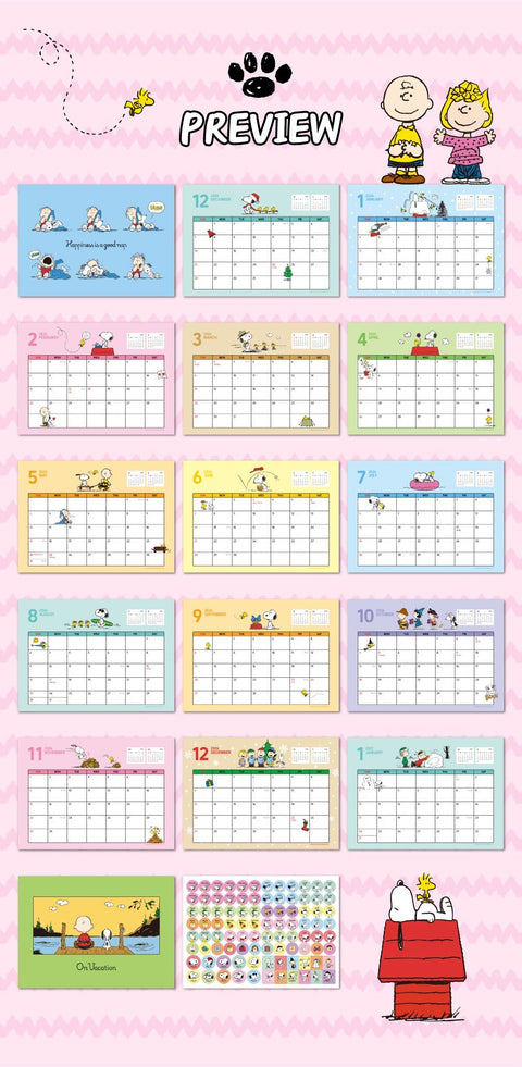 2026 Snoopy Desk Calendar | Peanuts