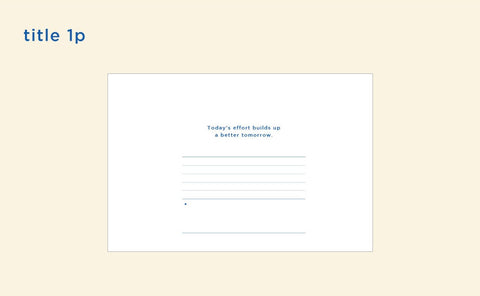 Build Up 365days Daily Planner [5colors] | Daily Time Scheduler