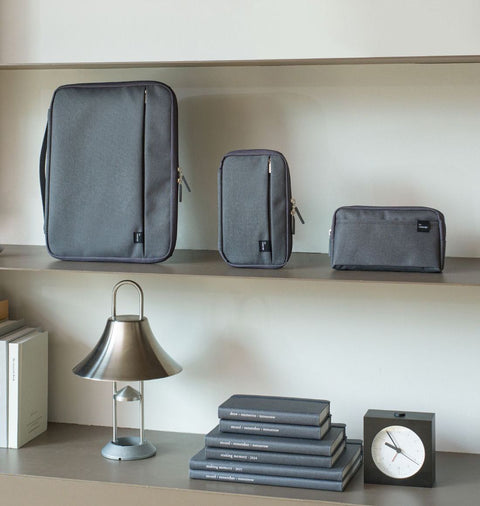Multi Pocket Long Pouch v.2 [6colors] | Pen Pouch | Daily Pouch | Makeup Pouch