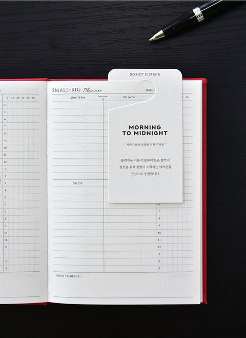 Small - Big Daily Planner [5colors] | Daily Checklist | Time Planner