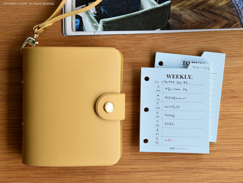 Freestyle Index Pad Mini 3 Holes Inserts [17types] | 3 Ring Diary Inserts