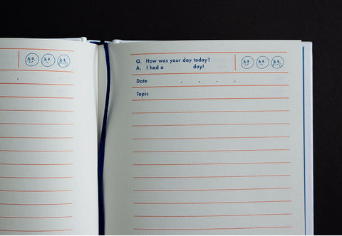 O LD! Happier Diary_White | Daily Planner