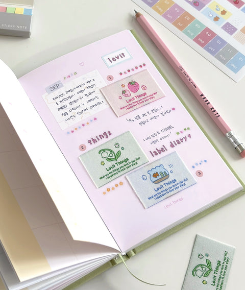 Lovit Things Label Weekly Diary [3colors] | Weekly Planner
