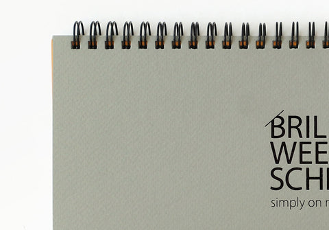 Brilliant Weekly Scheduler [3colors] | Weekly Planner