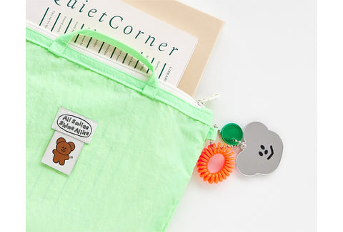 momossi All Smile Handle Pouch [4colors]