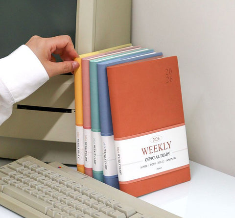 2026 Official A5 Weekly Planner [10colors] | Weekly Diary