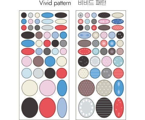 Daily Dot Sticker Pack [2types]