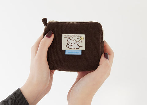 Coi Corduroy Mini Pouch [2colors] | Daily Pouch